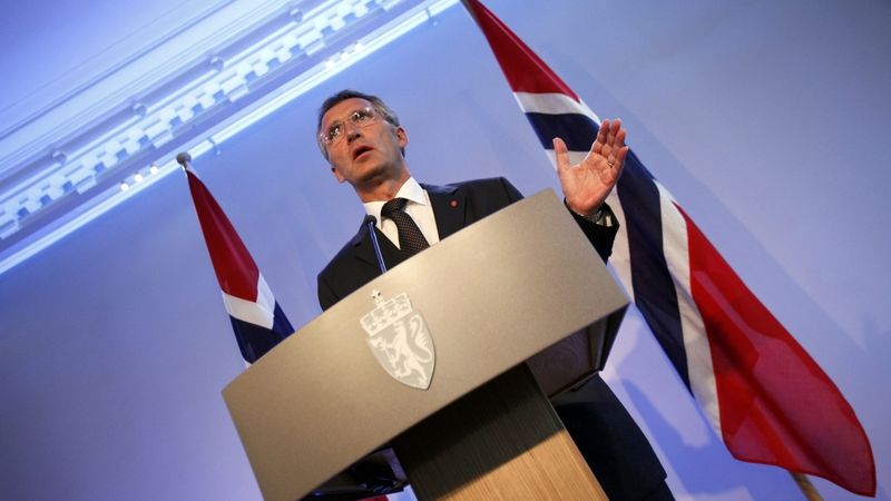 Norge vil forbli sterkt, sier statsminister